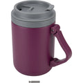 Fbktm Folding-Handle Vacuum Travel Cup 18 oz Plum Stone - Product view