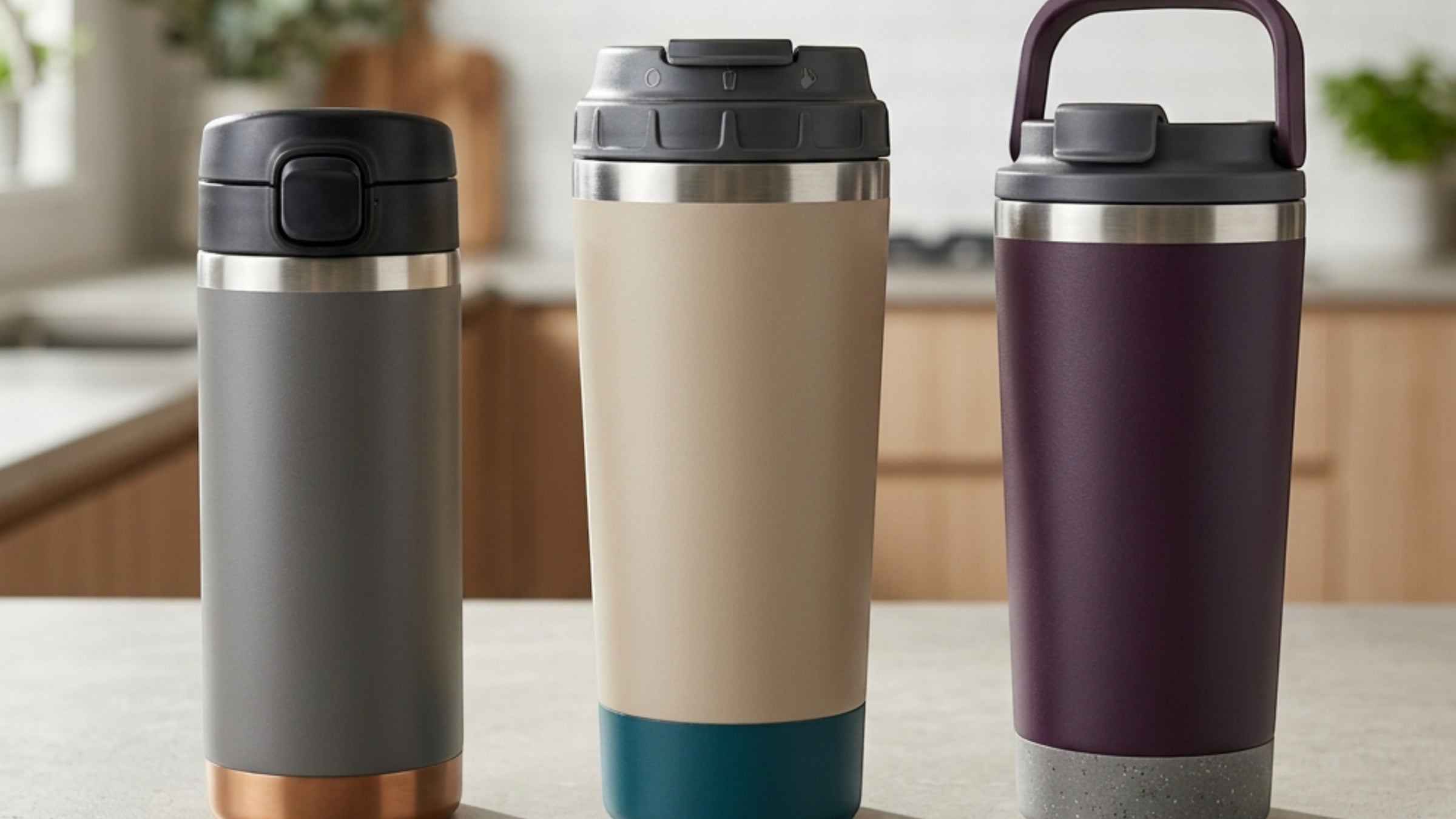 Fbktm Stainless Steel Vacuum Travel Tumblers